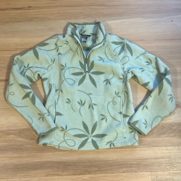Green Floral Patagonia Synchilla RARE - Picture 1 of 5